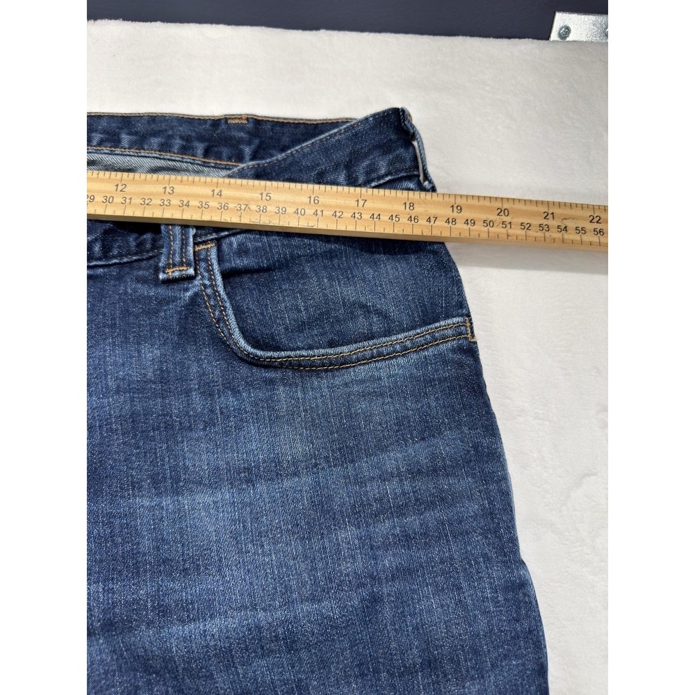 Carhartt FR Jeans Mens 34x30 Blue Denim Relaxed Fit Straight Flame Resistant - Picture 4 of 8